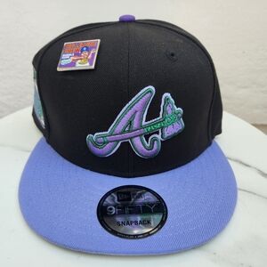 NEW ERA BIG LEAGUE CHEW ATLANTA BRAVES 9FIFTY SNAPBACK